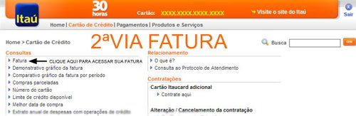 Via Itaucard Vivo Consultar Emiss O Imprimir Ief Not Cias