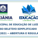 concurso SME Luziânia GO