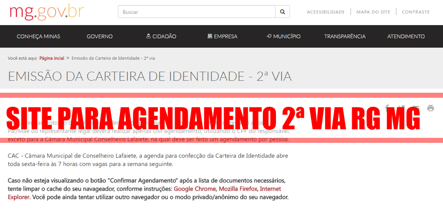 site-agendamento-2-via-rg-mg