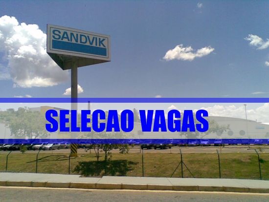 selecao-vagas-sandvik