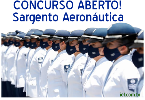 concurso-aberto-sargento-aeronautica-brasil