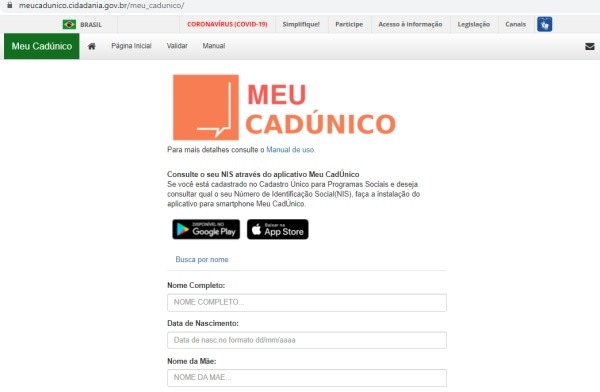 site-meu-cad-unico-inscricao